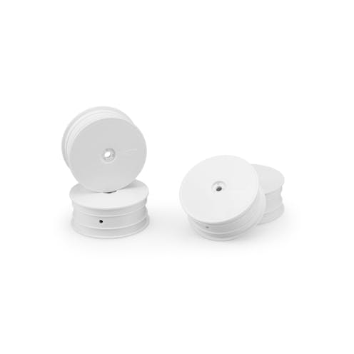 #JC3353W - JCONCEPTS MONO -TLR 22X-4,B74.1,XB4 FRONT WHEEL (WHITE) 4PC