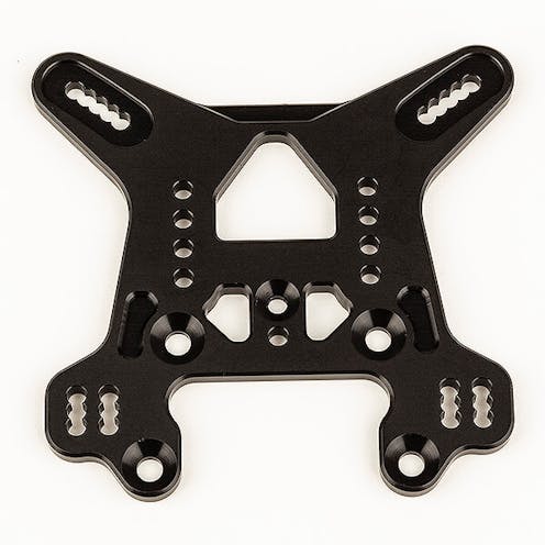 #AS81505 - TEAM ASSOCIATED RC8B4 REAR SHOCK TOWER, BLACK ALUMINIUM