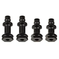 Kit Fibbia Girevole In Titanio Fresato Nero J&T Bearing Co. Per Associated RC8B4/RC8B4e - Foto 6