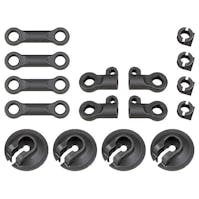 #AS81512 - TEAM ASSOCIATED RC8B4 SPRING CUPS AND SHOCK ROD ENDS