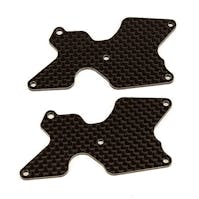 #AS81542 - TEAM ASSOCIATED RC8B4 FT REAR SUSPENSION ARM INSERTS, CARBON