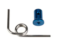 Kit Fibbia Girevole In Titanio Fresato Nero J&T Bearing Co. Per Associated RC8B4/RC8B4e - Foto 5