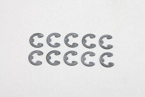 #ZC-411 - BD11 4mm E-clip (10 pcs)