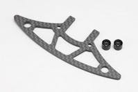 #B11-001G  - BD11 Graphite front bumper brace