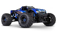 #TRX89086-4-BLUE - Traxxas Blue WideMaxx Maxx 1:10 4X4 Brushless RTR Monster Truck (+ TQi, TSM, VXL-4S, Velineon 540XL)