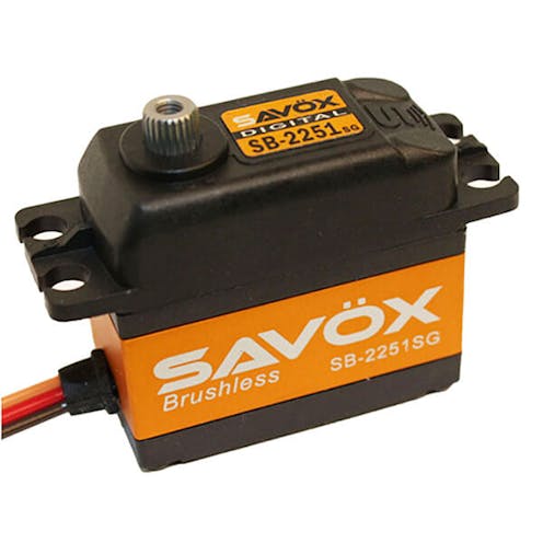 #SAV-SB2251SG - SAVOX HV DIGITAL BRUSHLESS SERVO 15KG/0.085S@6.0V