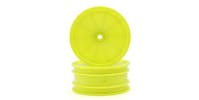 #K.OTH247Y - Front Wheels Kyosho 1:10 Buggy 2.2 Inch (2) - Yellow