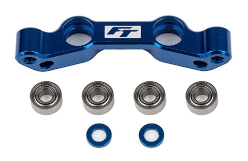 #AS91984 - TEAM ASSOCIATED RC10B6.4 FT STEERING RACK, BLUE ALUMINIUM