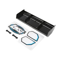 #LOS251046 - LOSI Wing, Black: DBXL-E