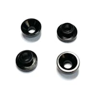 #S-TZ-BS0430 - Zombie Alloy countersink shims for servo mounting 4.3mm neck 4pcs Black