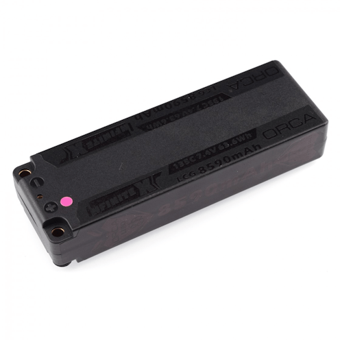 #OR-LP21BL2S86T - ORCA INFINITE X - 8590mah 7.4v 135C LIPO stick battery pack - 139 x 47 x 25mm - 322g (BRCA Legal)