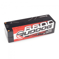 #RP0475 - Ruddog Racing - 150C 6600mah - hardcase 15.2volt 4S LCG 1/8th LiPo-HV battery pack (99.9wh)