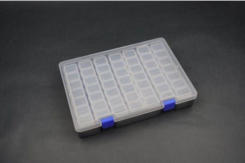 #KOS32116 - Koswork Parts Box 7x7 (245x175x38mm)