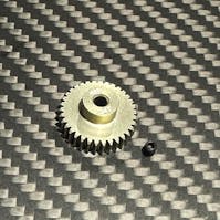 #P-TZ-H48034T - Zombie Pinion Gear  48DP - 34T 7075