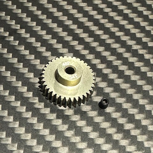 #P-TZ-H48034T - Zombie Pinion Gear 48DP - 34T 7075