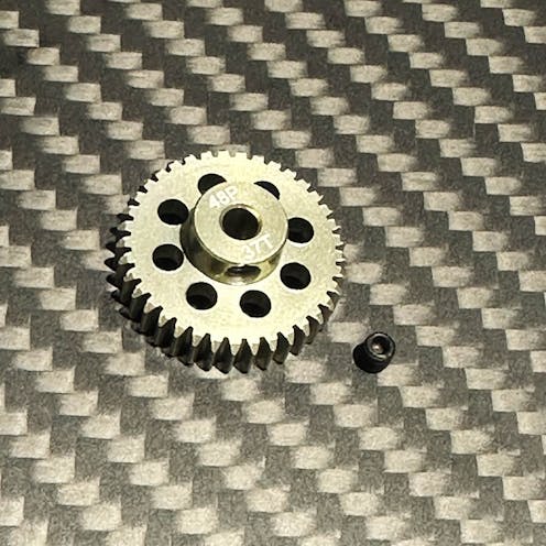 #P-TZ-H48037T - Zombie Pinion Gear 48DP - 37T 7075