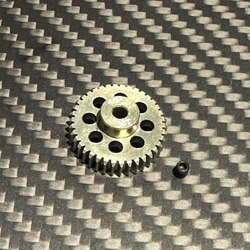 #P-TZ-H48038T - Zombie Pinion Gear  48DP - 38T 7075