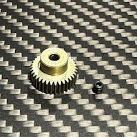 #P-TZ-H64035T - Zombie Pinion Gear  64DP - 35T 7075