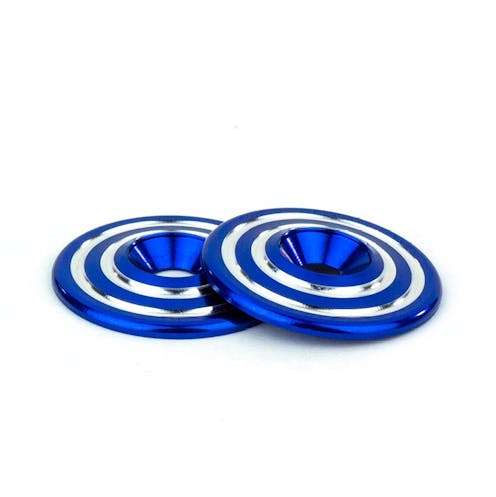 #AV10084-BLU - Avid Ringer machined alloy wing buttons - blue - pr