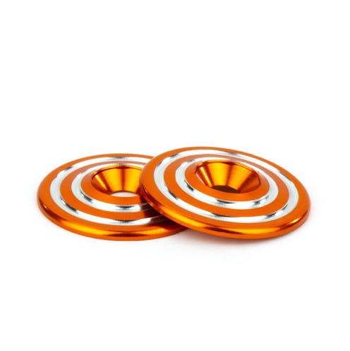 #AV10084-ORG - Avid Ringer machined alloy wing buttons - orange - pr