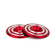 #AV10084-RED - Avid Ringer machined alloy wing buttons - red - pr