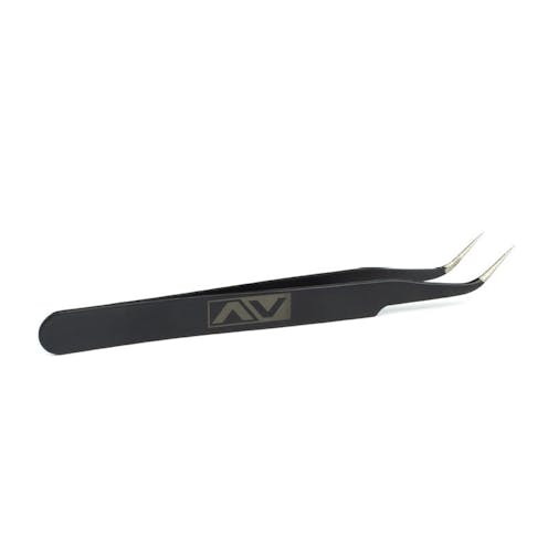 #AV10086-C - Avid tweezers (curved)
