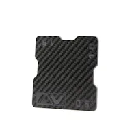 #AV10092-10 - Avid Carbon Fibre camber gauge - 10th (0.5, 1.0 and 1.5 degree)