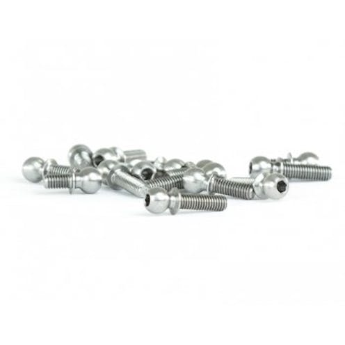 #AV1027-49-TI-X4 - Avid Titanium ball stud full kit - 18 pieces (Xray X4)