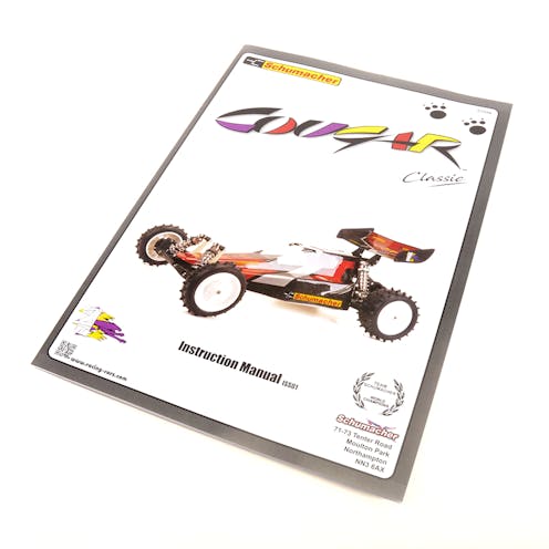 #U8293 - Schumacher Manual - Cougar Classic