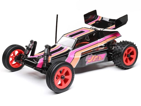 #LOS01020T3 - Losi 1/16 Mini JRX2 Brushed 2WD Buggy RTR - Black