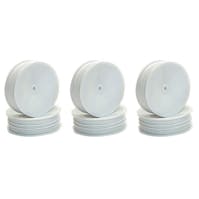 #C0260W - CENTRO 1/10 DISHED BUGGY FRONT 2WD WHEEL WHITE - 3 PAIRS
