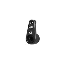 #LC6238 - LC Racing Black aluminum +2mm longer servo horn - 23 spline (LC12B1)