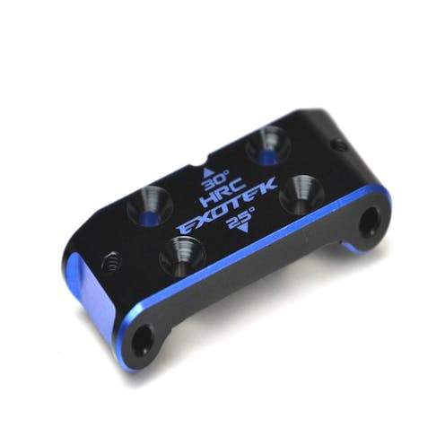 #EX2079 - EXOTEK Dual Blue and Black 7075 aluminium +1 high roll centre bulkhead (AE B6.3, SC6.2 or T6.2)