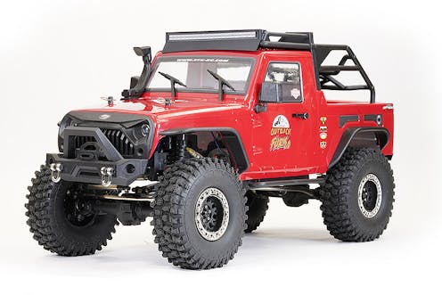 #FTX5578R - FTX OUTBACK FURY 2.0 4X4 RTR TRAIL CRAWLER - RED