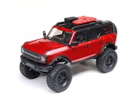 #AXI00006T1 - AXIAL 1/24 SCX24 2021 Ford Bronco 4WD Truck Brushed RTR, Red