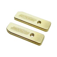 #RCM-A12-RW - RC MAKER Brass LCG Rear Weights for Awesomatix A12 - 6.5g ea (2)