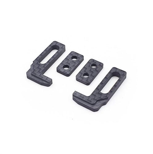 #RCM-BMAS - RC MAKER GeoCarbon "SLIM" Battery Mount Set for Awesomatix A800MMX