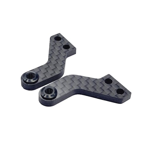 #RCM-BD11-CSAR-L - RC MAKER Carbon "Long" RTC Steering Arms for Yokomo BD11