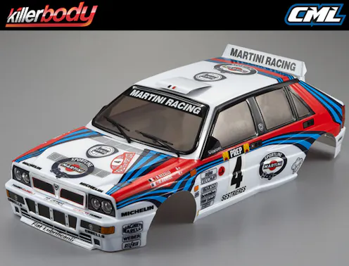 #KB48248 - KILLERBODY LANCIA DELTA HF INTEGRALE 190MM FINISHED BODY RALLY