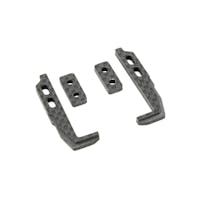 #RCM-MTC2-BM - RC MAKER GeoCarbon "Standard" Battery Mount Set for Mugen MTC2