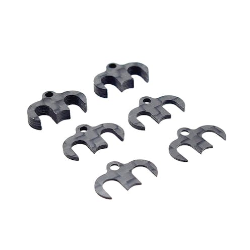 #RCM-MTC2-BSS - RC MAKER Quick Adjust Body Support Shim Plate Set for Mugen MTC2