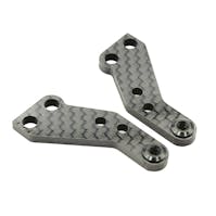 #RCM-MTC2-CSAF - RC MAKER Carbon Front Steering Arms for Mugen MTC2