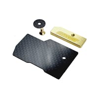 #RCM-MTC2-FEPC - RC MAKER LCG Floating Receiver/ Fan Plate Set for Mugen MTC2 - Carbon