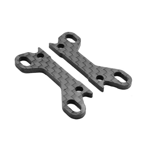 #RCM-MTC2-UB1 - RC MAKER Carbon Upper Bulkhead Set for Mugen MTC2 (1 Dot)