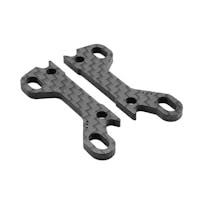 #RCM-MTC2-UB3 - RC MAKER Carbon Upper Bulkhead Set for Mugen MTC2 (3 Dot)