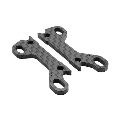#RCM-MTC2-UB3 - RC MAKER Carbon Upper Bulkhead Set for Mugen MTC2 (3 Dot)