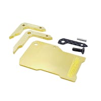 #RCM-X4-FEPB - RC MAKER Floating Electronics Plate Set for XRAY X4 - Brass (26g)