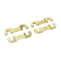 #RCM-X4-RCSB-1.5 - RC MAKER Brass Roll Centre Shim Plate Set for XRAY X4 - 1.5mm