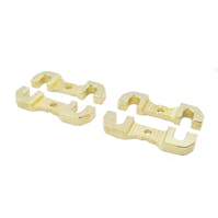 #RCM-X4-RCSB-3.0 - RC MAKER Brass Roll Centre Shim Plate Set for XRAY X4 - 3.0mm