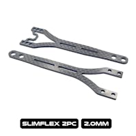 #RCM-X4-SFT20 - RC MAKER SlimFlex 2.0mm Twin Topdeck Set for XRAY X4